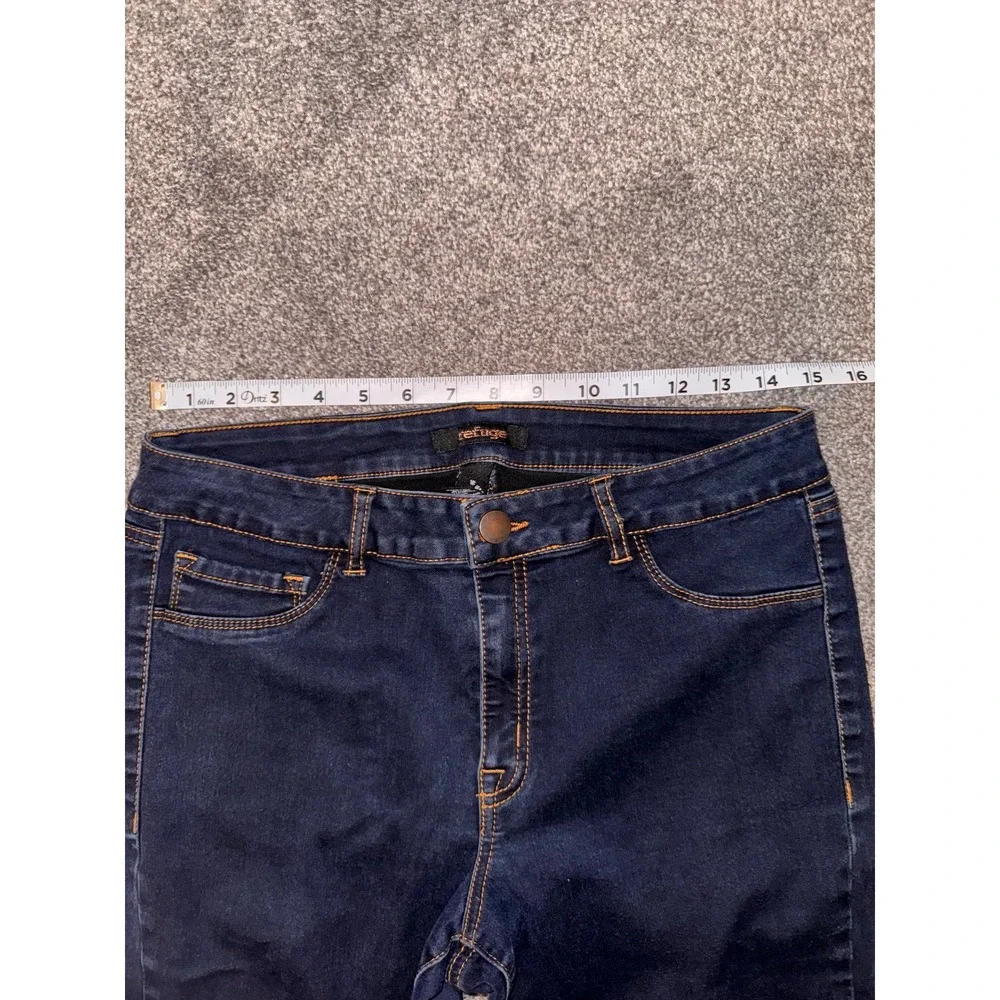 Refuge Women's‎ Dark Blue Denim Jeans